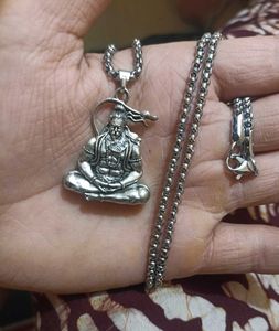 Lord Hanumaan Chain &amp; 2 Pendent🙏