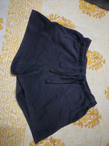 Gray and black Casual Shorts🤍