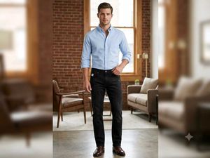 Men's Black Slim Fit Jeans