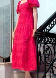 Chic Broderie Anglaise Dress