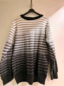 Striped Knit Sweater