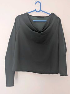 French collection emerald green top