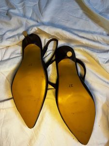 Women's Brown Slingback Heels