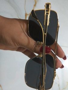 Dita Classic Black Square Sunglasses
