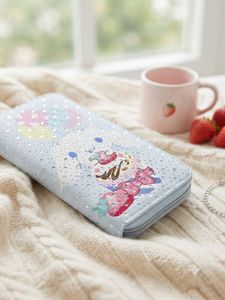 Sweet &amp; Fun Ladies Wallet Blue