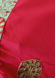 Unused Gota patti work saree