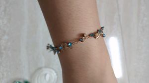 Boho Shell &amp; Crystal Anklet/Bracelet