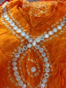 Jaipuri Bandhej Suit Set Never Worn