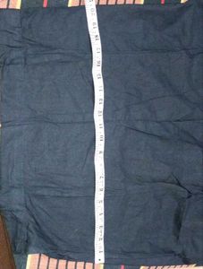 Elegant Navy Blue Leaf Print Saree with petticoat