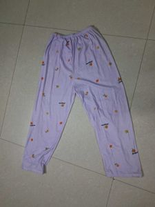 Cute Lavender Fruit Print Pajama Set