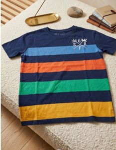 Boys casual Striped T shirt from Primark