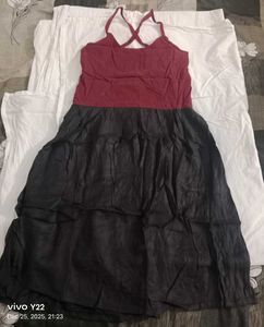 Casual Colorblock Dress