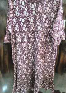 Floral Print Cotton dress