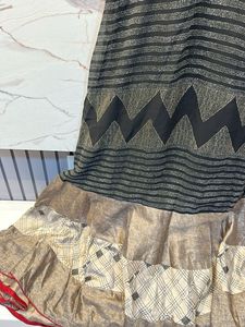 Full Flare Pure Cotton Gown Dress Bust- 36