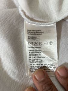 White H&amp;M Polo Shirt