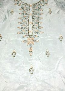 Elegant Blue sharara set