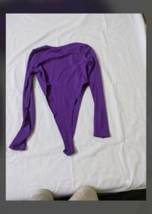 cute purple 💜 body suit