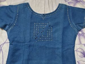 Denim Kurti
