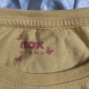 Max Full Sleeves Tshirt For Kids