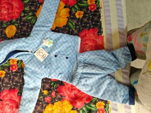 Baby Blue Checkered Loungewear Set