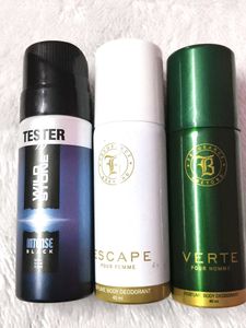 Deodorant set of 3