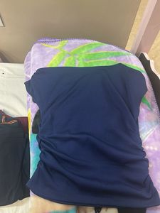 beautiful navy blue top for women