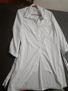 Polka Dot Shirt Dress
