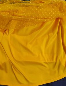 Turmeric Yellow XL Net Top