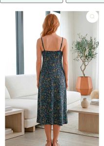 Floral Print Slip Dress