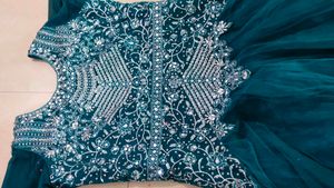 Stunning Teal gown