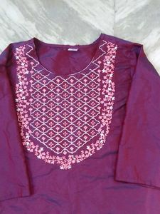 Embroidered Kurta