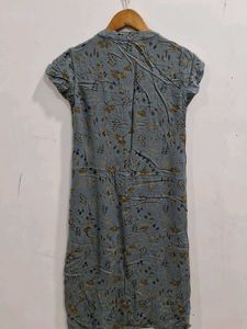 Stylish Floral Print Kurta