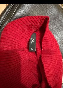 🚨sale🚨Red Turtleneck Sweater