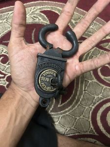 Vintage Crablock Railway Padlock 🦀