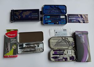 Brand New 3 Geometry Boxes Combo