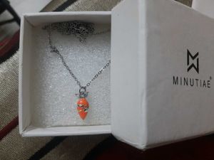 Cute Carrot Pendant Necklace