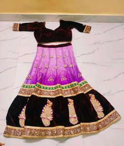 Heavy Work Lehnga Choli With Dupatta