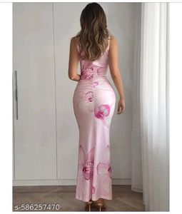 Pink Floral bodycone Dress