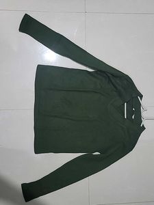 Dressberry Olive Green Pullover