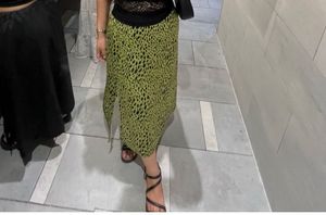 Urbanic Leopard Print Wide Leg Pants