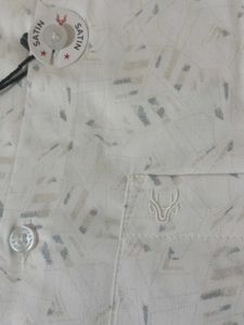 Premium Satin Party Wear Shirt-M size