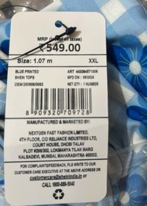 Cute Blue Gingham Floral Corset Top
