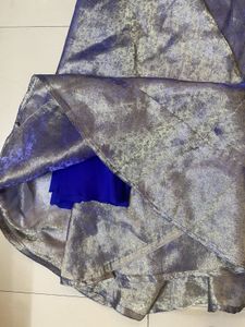 Shimmering Blue Ethnic Skirt