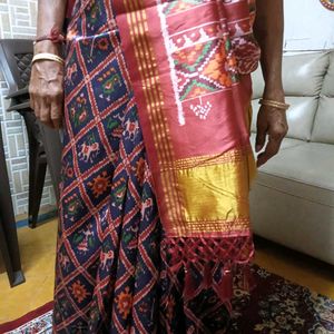 Beautifully Handwoven Silk Saree