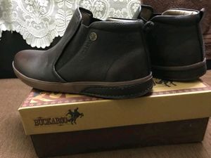 Brown Leather Ankle Boots
