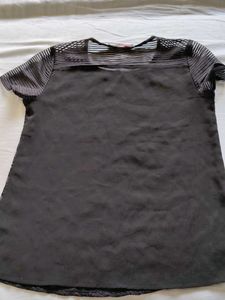CORE Black Lace Top - Size S
