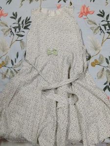 Floral Dress with Cardigan