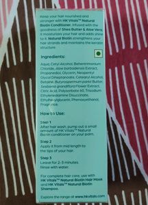 HK Vital Biotin Conditioner