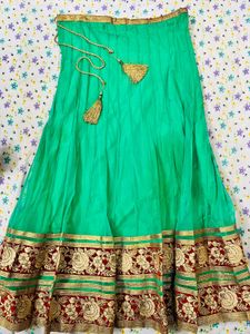 Wedding Season Special Guys🎉 Teal &amp; Gold Lehenga