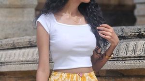 Cute White Crop Top🤍